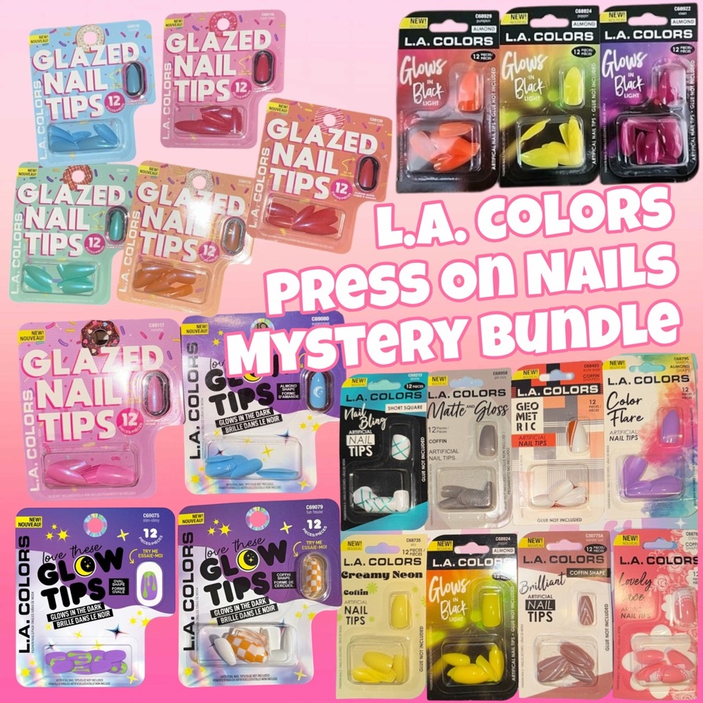 Mystery Bundle 6 Packs Press On Nails